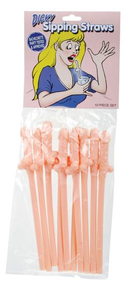 Penis Straws - Natural