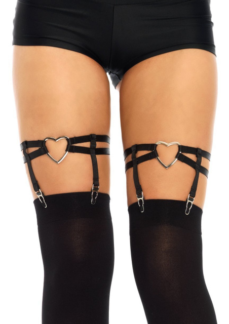 Thigh Garters w/ Heart 