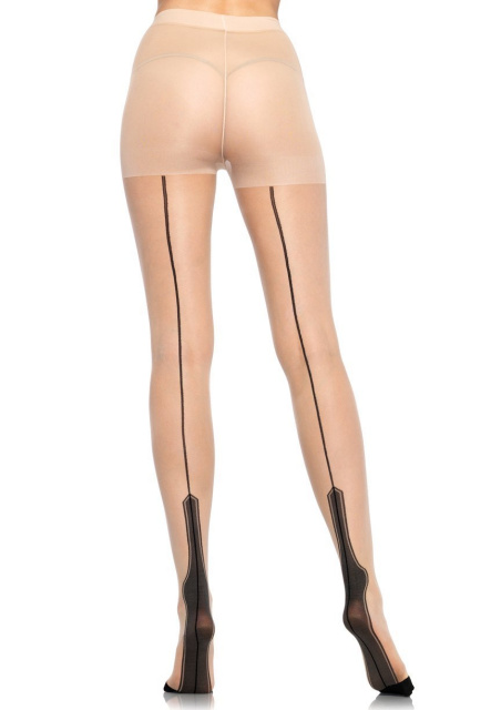 Lycra Sheer Havana Heel Pantyhose