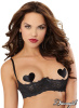 Stretch Lace Shelf Bra - Black