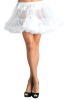 Layered Tulle Petticoat - White