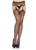 Net Stockings w/ Dutchess Lace Top and Multi Strand Garter Belt 