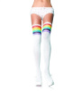 Over The Rainbow Opaque Thigh Highs